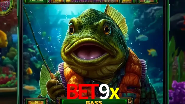 Personagem de peixe pescador do popular jogo de slot com tema de pescaria, uma das emocionantes opções de caça-níqueis para jogar e ganhar no cassino bet9x.